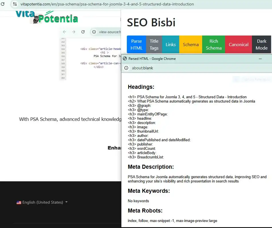 quickly check with seo bisbi